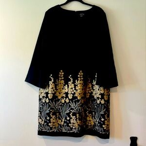 Tahari size 16 Shift sequin cocktail dress